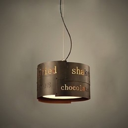 Designer Touch Decorative LOFT Modern Fashion Nordic Art Creative Fabric Pendant Lamp Cafe Lamp Pendant Light Dia 35cm
