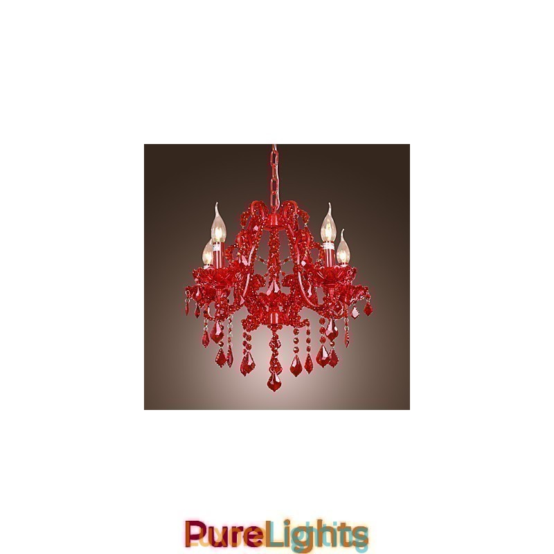 Designer Touch Decorative Modern Contemporary Crystal Chrome Metal Chandelier