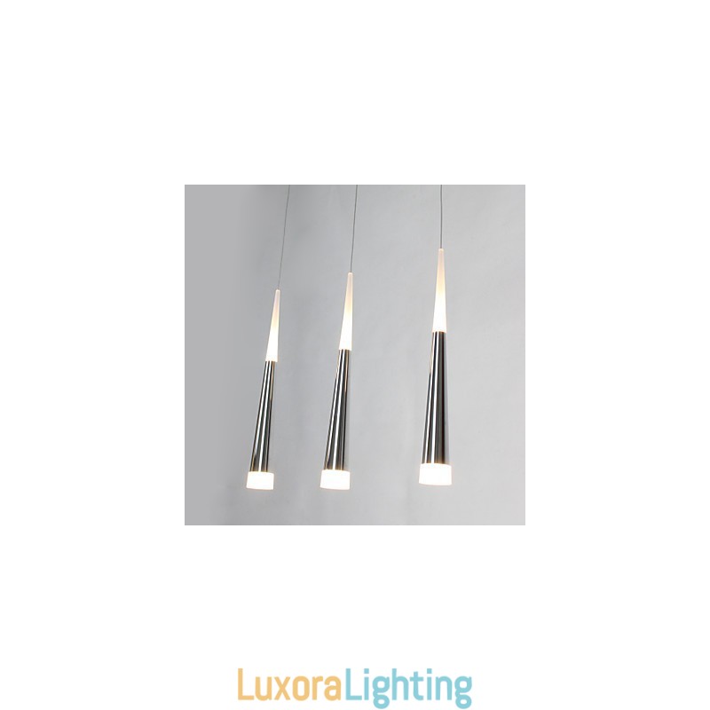 Designer Touch Decorative Pendant Lights Modern Contemporary Dining Kids Metal Long Canopy