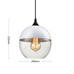 Designer Touch Decorative The Nordic Creative Stair Shop'S Art Wrought Iron Glass Chandelier Lamp