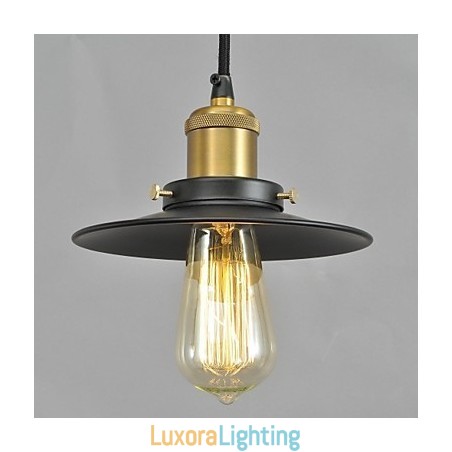 Designer Touch Decorative Country Mini Style Painting Metal Pendant Light