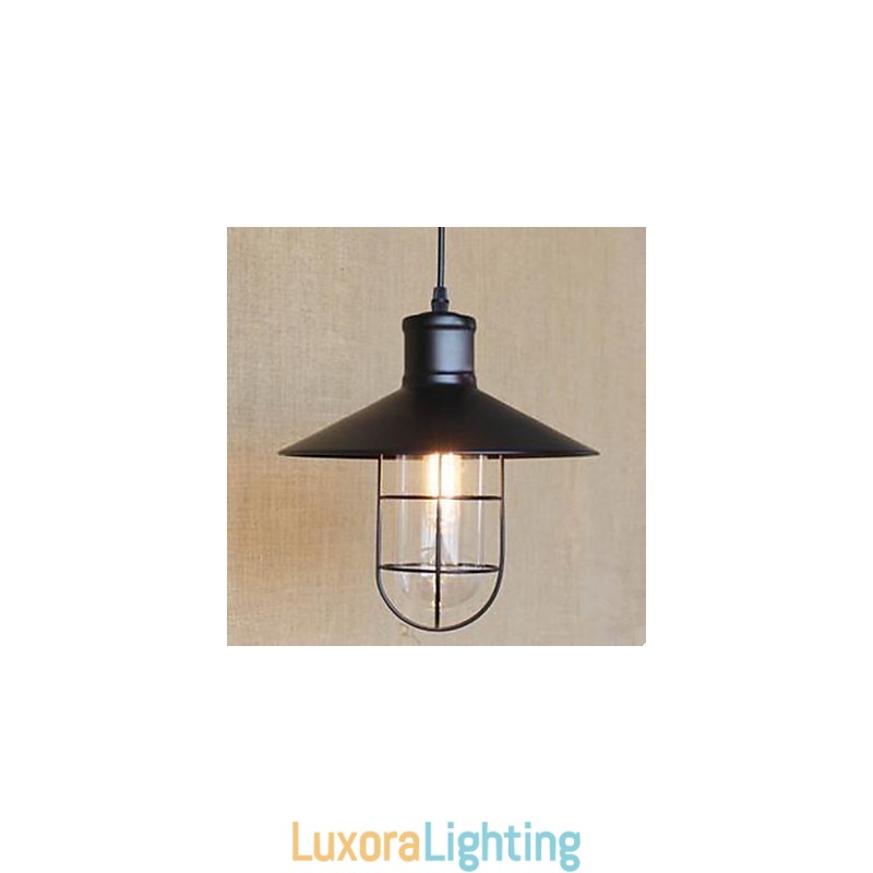 Designer Touch Decorative Glass Wrought Iron Snack Droplight Sitting Workshop