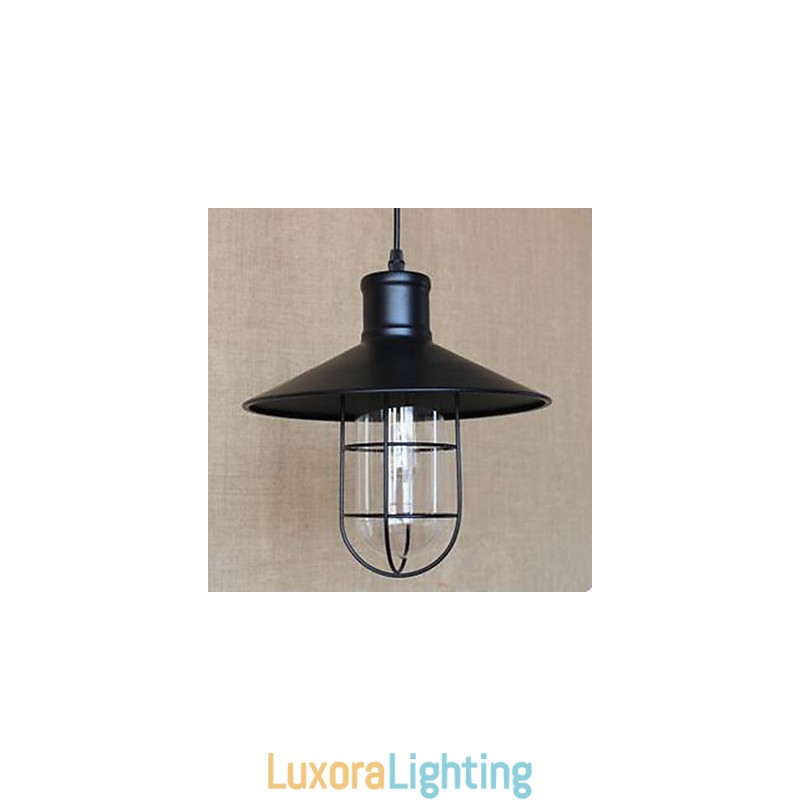 Designer Touch Decorative Glass Wrought Iron Snack Droplight Sitting Workshop