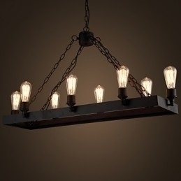 Designer Touch Decorative Modern Retro Loft Chandelier American Country Chandelier Creative Industrial Cafe Lamp Lights