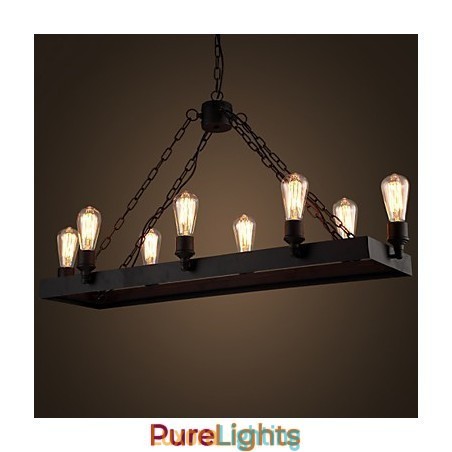 Designer Touch Decorative Modern Retro Loft Chandelier American Country Chandelier Creative Industrial Cafe Lamp Lights