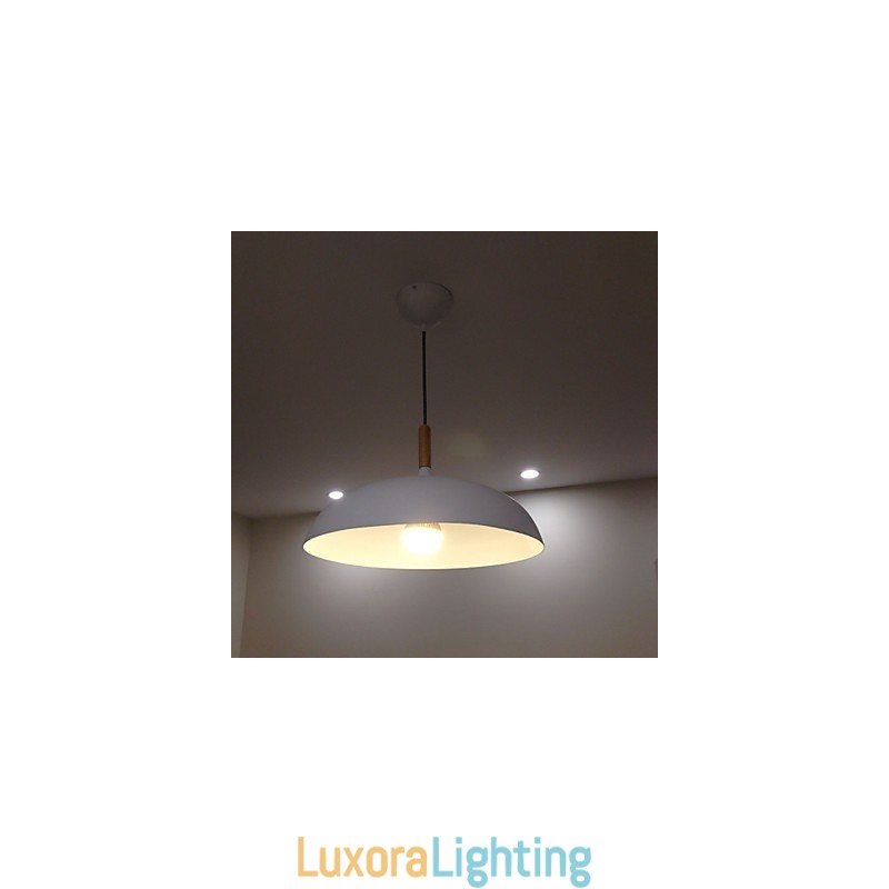 Designer Touch Decorative Retro Pendant Light Painting Wood+Metal Cafe pendant lamps