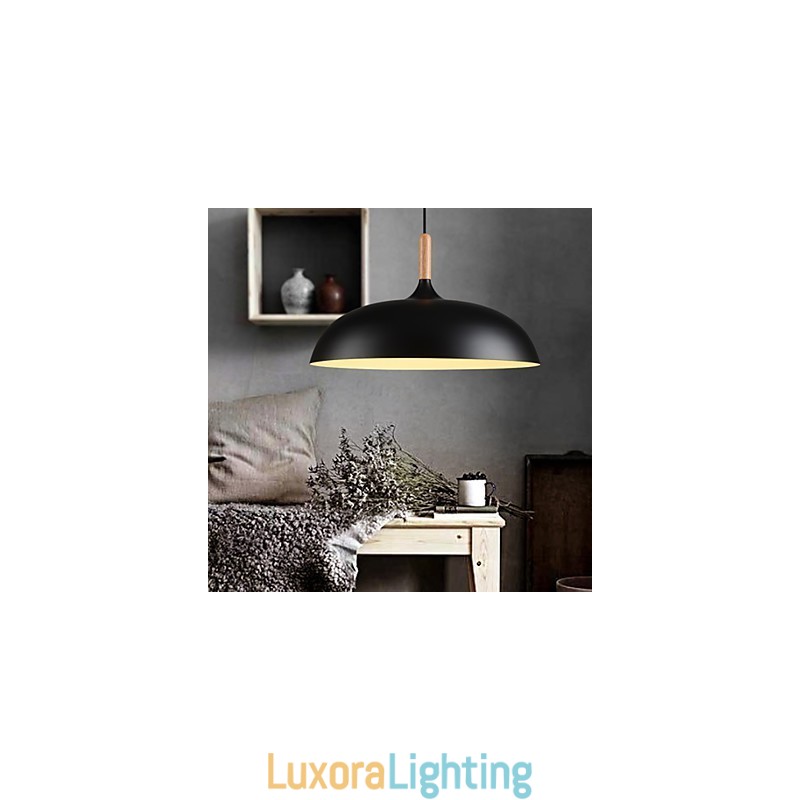 Designer Touch Decorative Retro Pendant Light Painting Wood+Metal Cafe pendant lamps