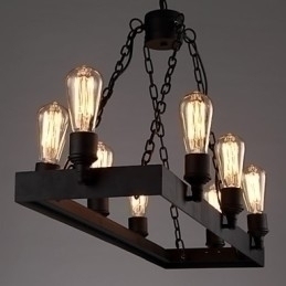 Designer Touch Decorative Modern Retro Loft Chandelier American Country Chandelier Creative Industrial Cafe Lamp Lights