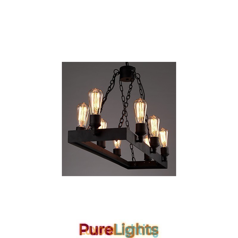 Designer Touch Decorative Modern Retro Loft Chandelier American Country Chandelier Creative Industrial Cafe Lamp Lights