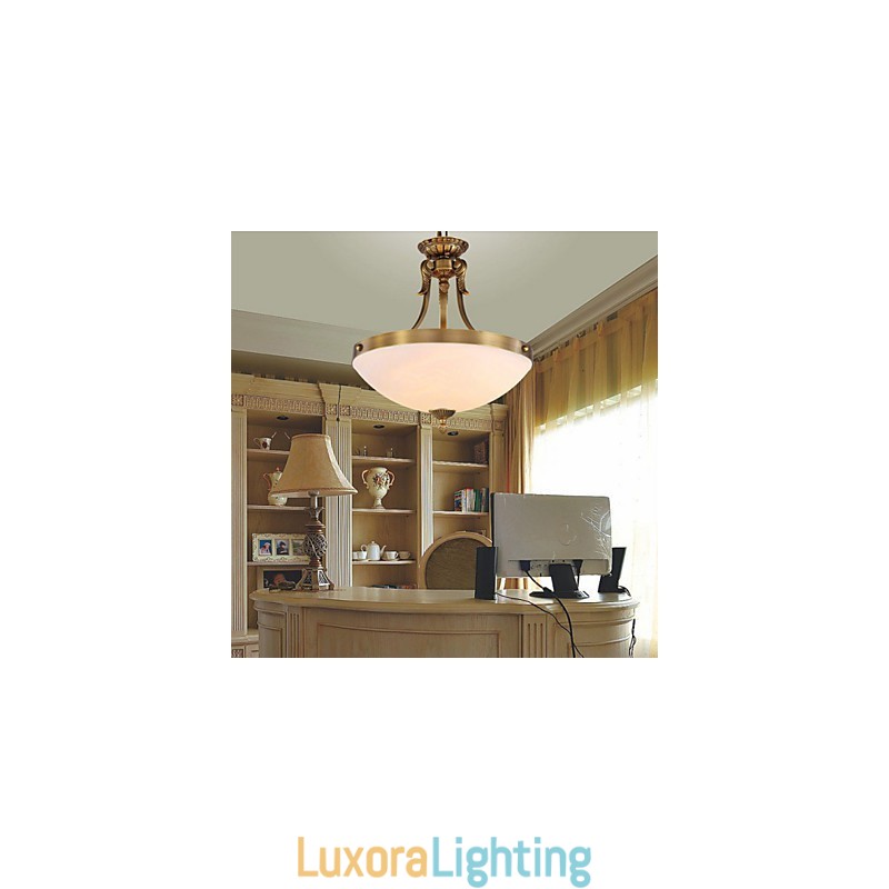 Designer Touch Decorative Jane Marble lighting Art Copper lamp