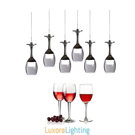 Designer Touch Decorative Pendant Lights 1 Light Mini Style Modern Contemporary Metal