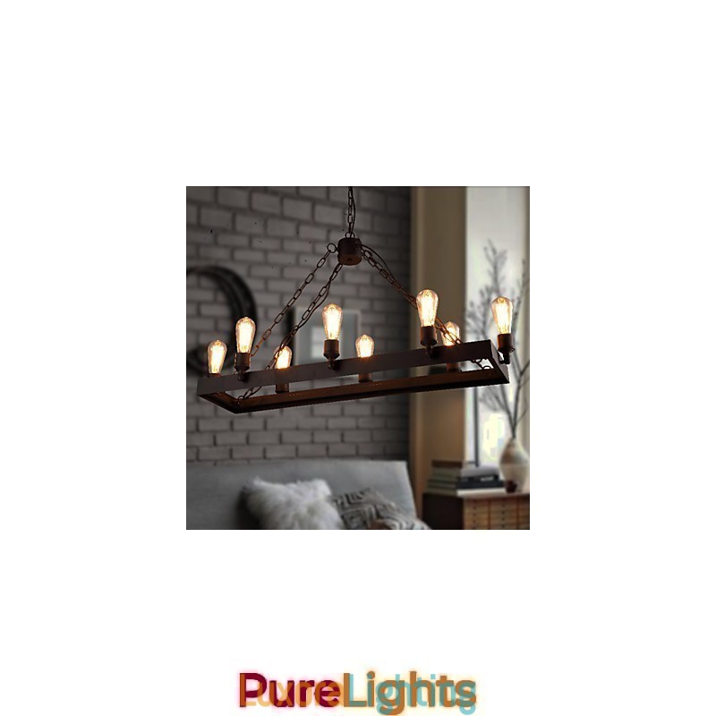 Designer Touch Decorative Modern Retro Loft Chandelier American Country Chandelier Creative Industrial Cafe Lamp Lights