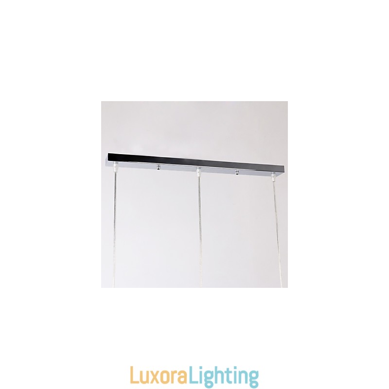 Designer Touch Decorative Modern Contemporary Island Mini Style Chrome Pendant Light