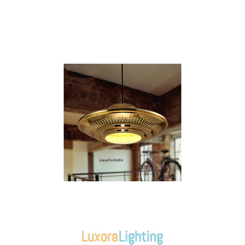 Designer Touch Decorative Country Electroplated Metal Pendant Light Garage