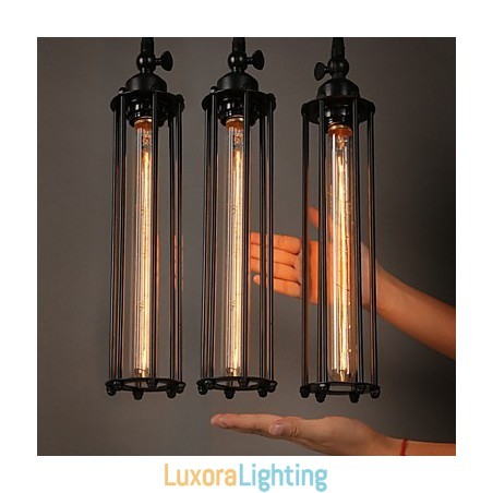 Designer Touch Decorative Creative European Style Restoring Ancient Ways Wrought Iron Alcatraz Single Head Droplight