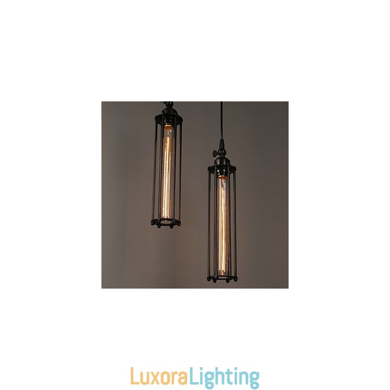 Designer Touch Decorative Creative European Style Restoring Ancient Ways Wrought Iron Alcatraz Single Head Droplight