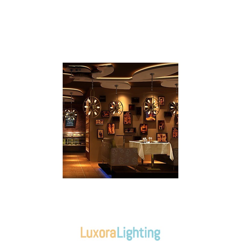 Designer Touch Decorative Retro Classic Metal Ceiling Lights Simple Pendant Lamps Cafe Pendant Lamp