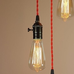 Designer Touch Decorative Country Mini Style Electroplated Metal Flush Mount