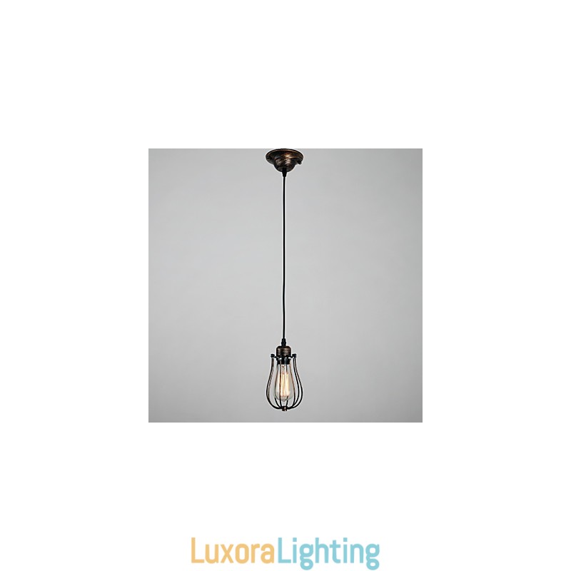 Designer Touch Decorative Country Style Mini Lamp 1 Light Retro