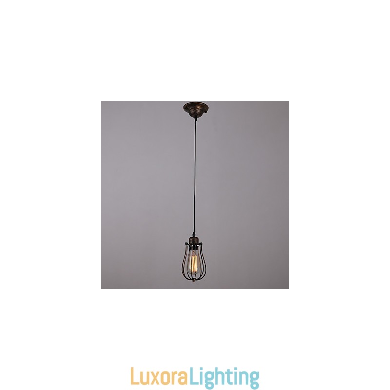 Designer Touch Decorative Country Style Mini Lamp 1 Light Retro