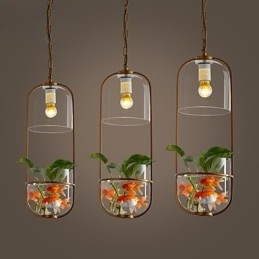 Designer Touch Decorative Modern Contemporary Design Pendant Light(Does Not Include Plants