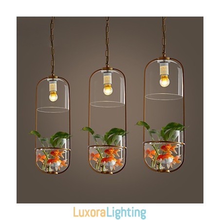 Designer Touch Decorative Modern Contemporary Design Pendant Light(Does Not Include Plants
