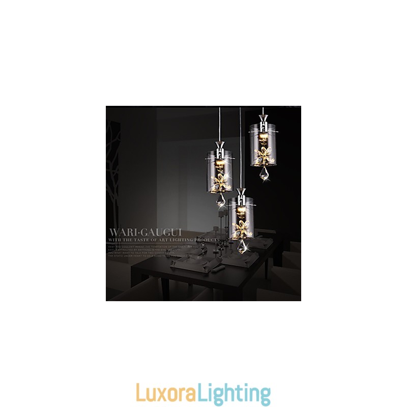 Designer Touch Decorative Modern Contemporary Crystal Others Glass Pendant Light
