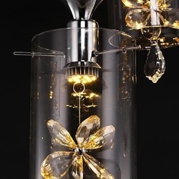 Designer Touch Decorative Modern Contemporary Crystal Others Glass Pendant Light