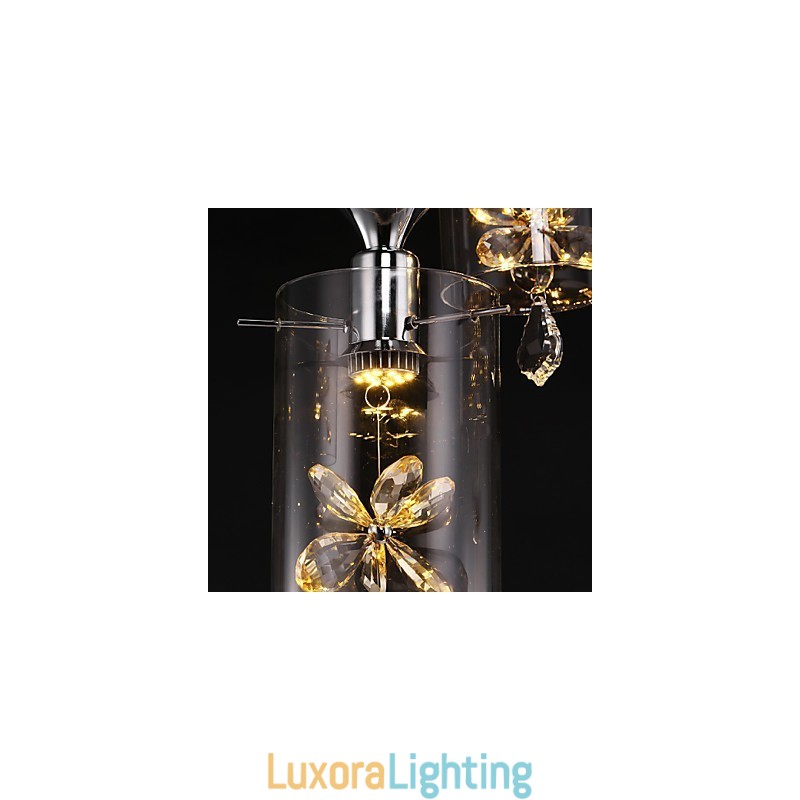 Designer Touch Decorative Modern Contemporary Crystal Others Glass Pendant Light