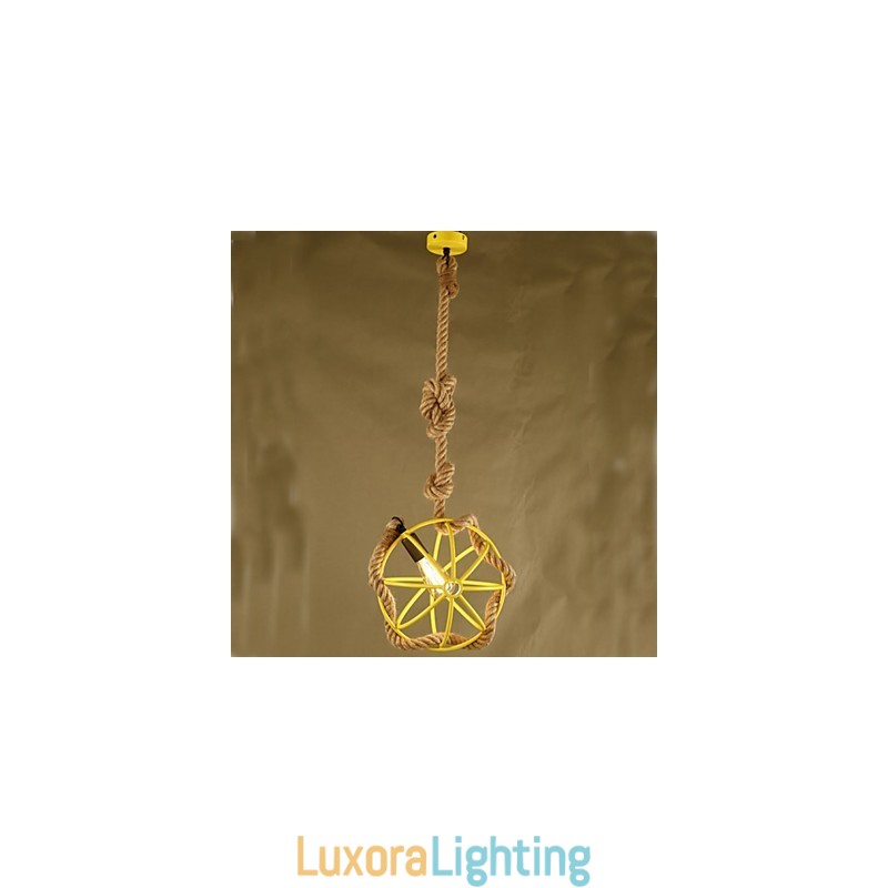 Designer Touch Decorative Retro Cafe Art Chandelier Chandelier Rope