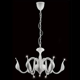 Designer Touch Decorative Modern Contemporary Electroplated Metal Chandelier