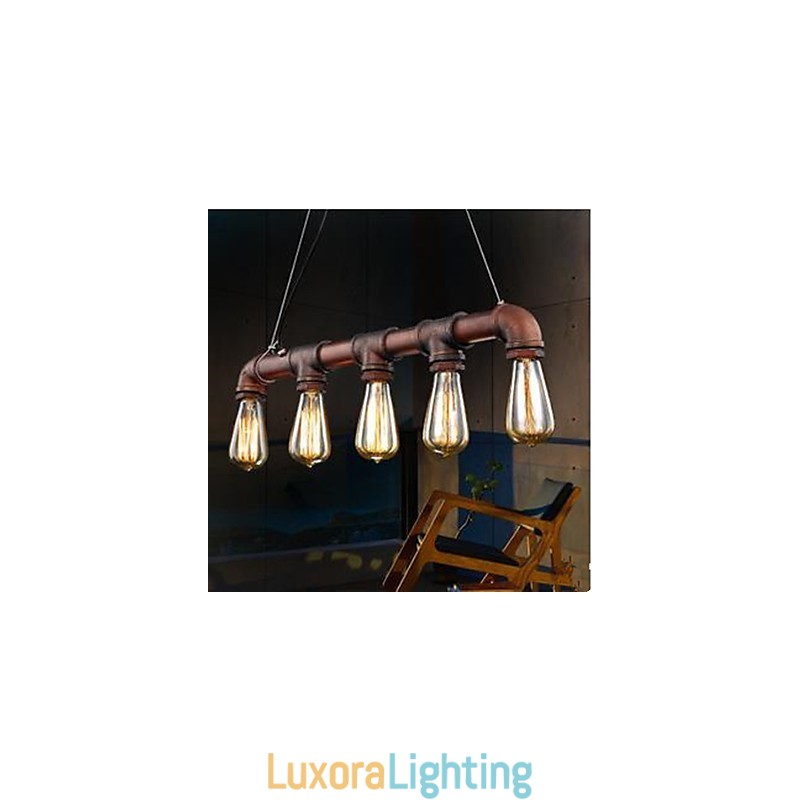 Designer Touch Decorative American Country Industrial Porch Loft Conduit Droplight