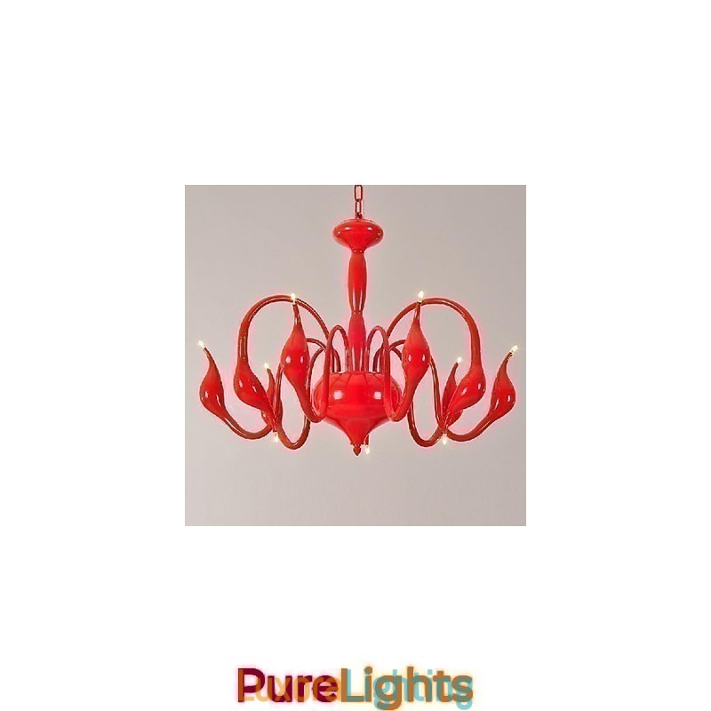 Designer Touch Decorative Modern Contemporary Electroplated Metal Chandelier