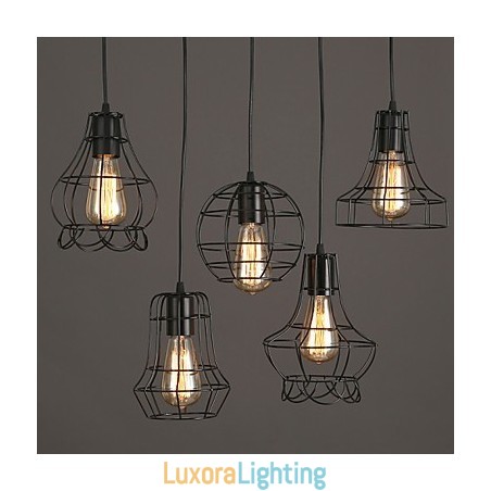 Designer Touch Decorative Originality To Restore Ancient Ways Single Head Wrought Iron Chandelier