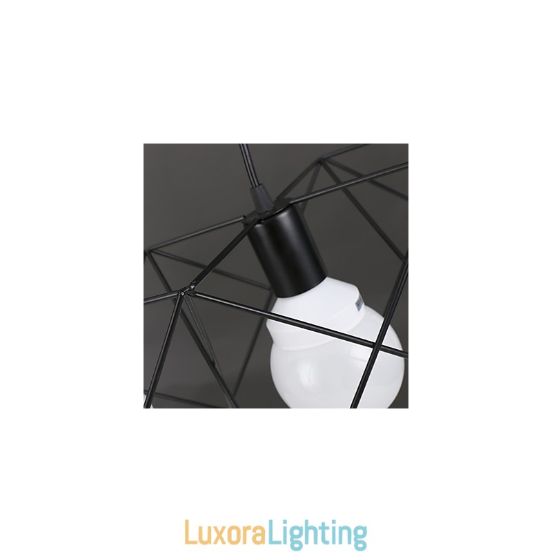 Designer Touch Decorative Contracted And Contemporary Creative Design Single Wrought Iron Head Droplight